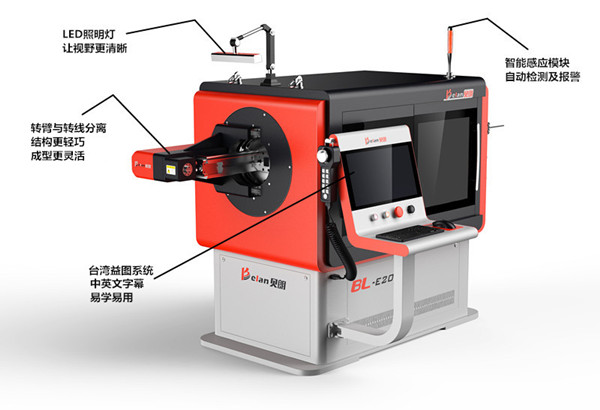 新買回的3D鋼絲折彎機如何正確的開機調試？